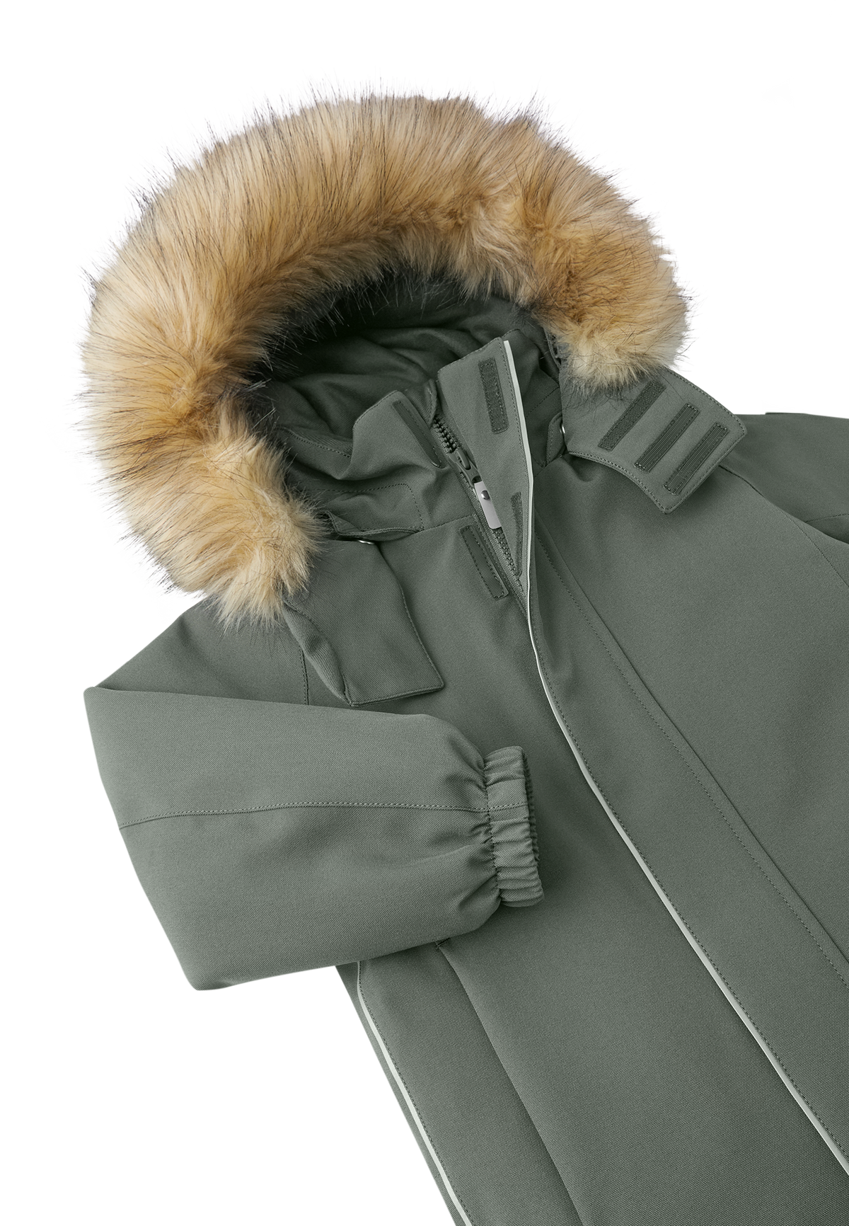 Reimatec Trondheim 510042A-8510 Thyme Green vinterdress