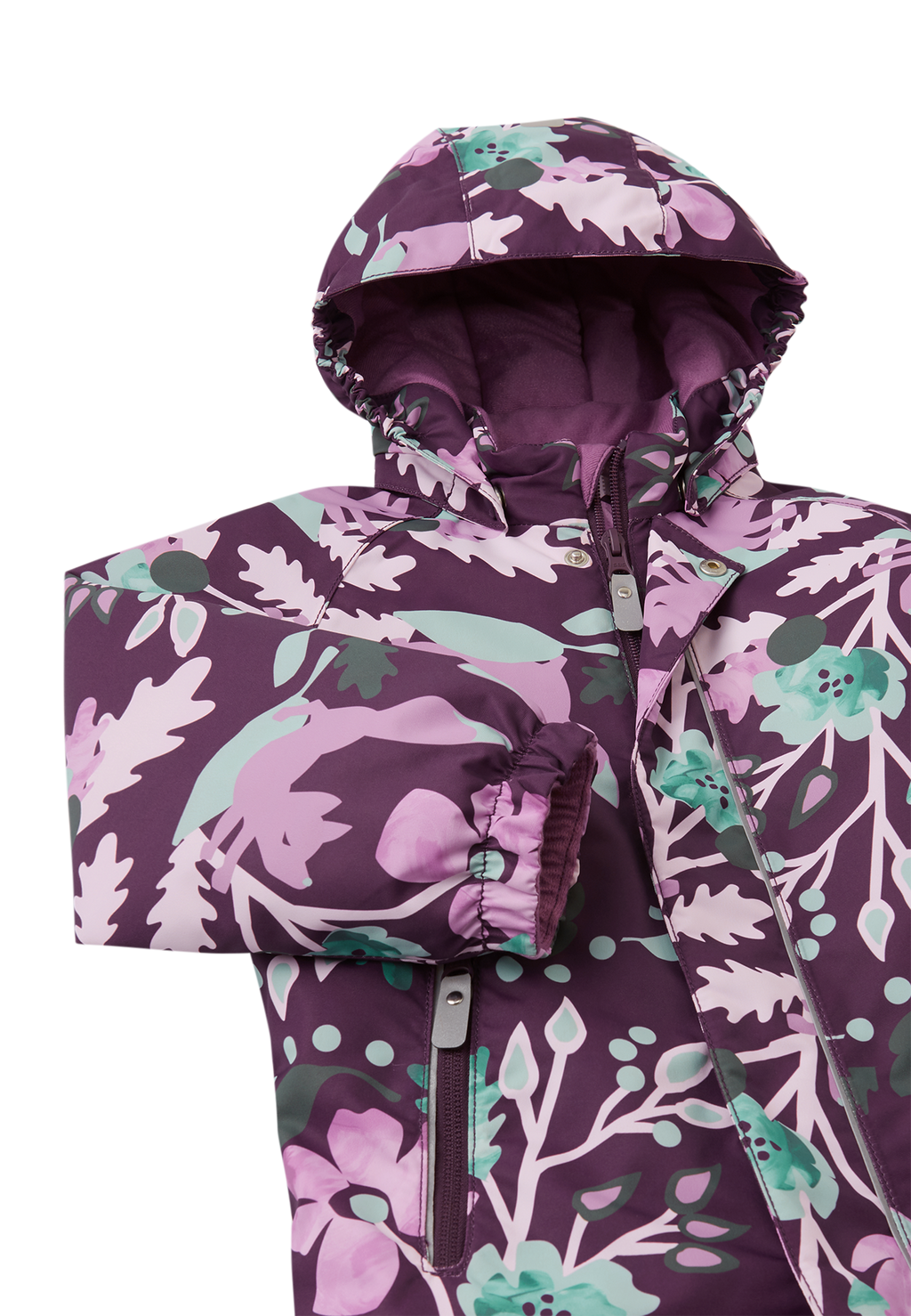 Reimatec Puhuri 5100116B-4963 Deep Purple vinterdress