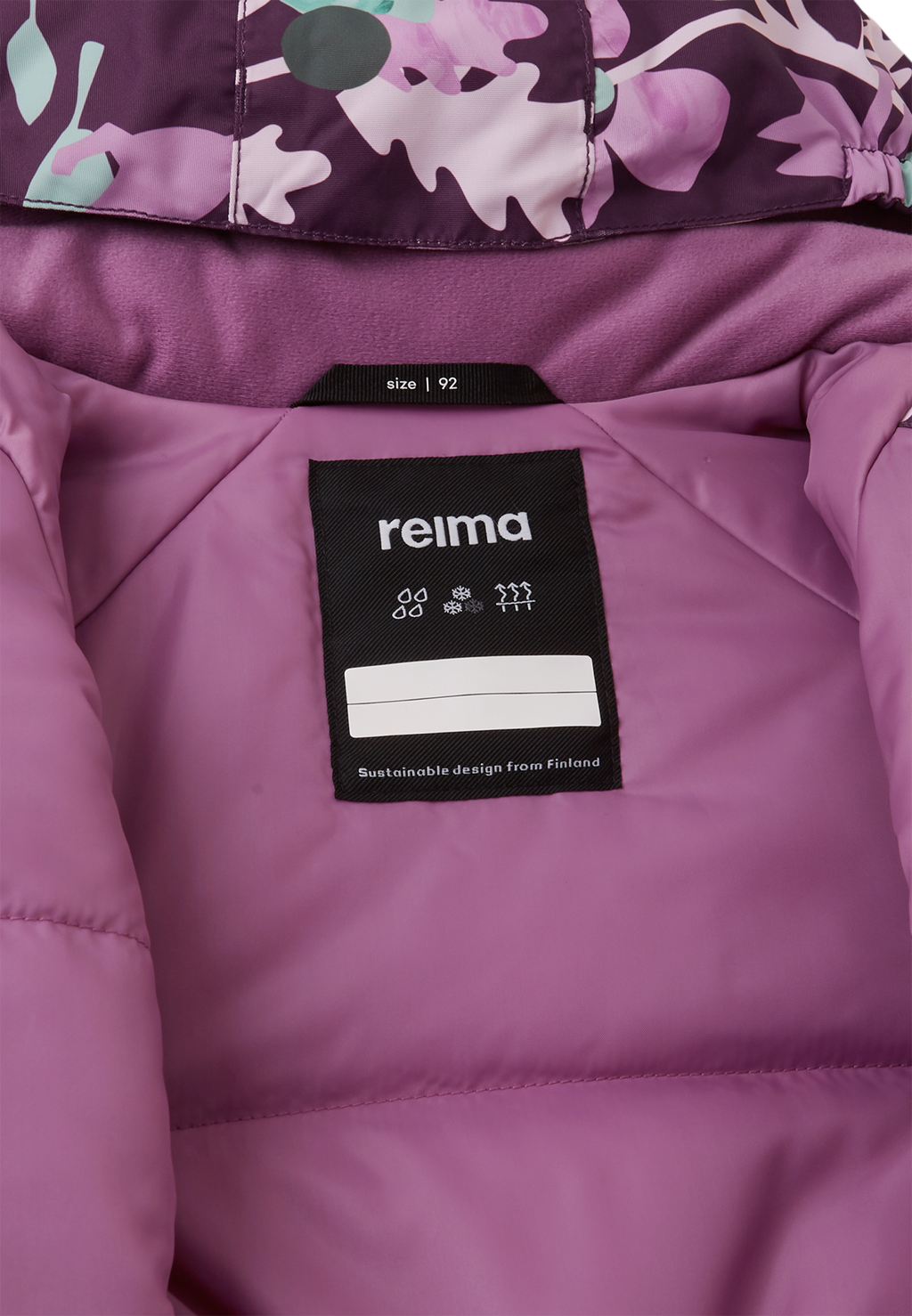 Reimatec Puhuri 5100116B-4963 Deep Purple vinterdress