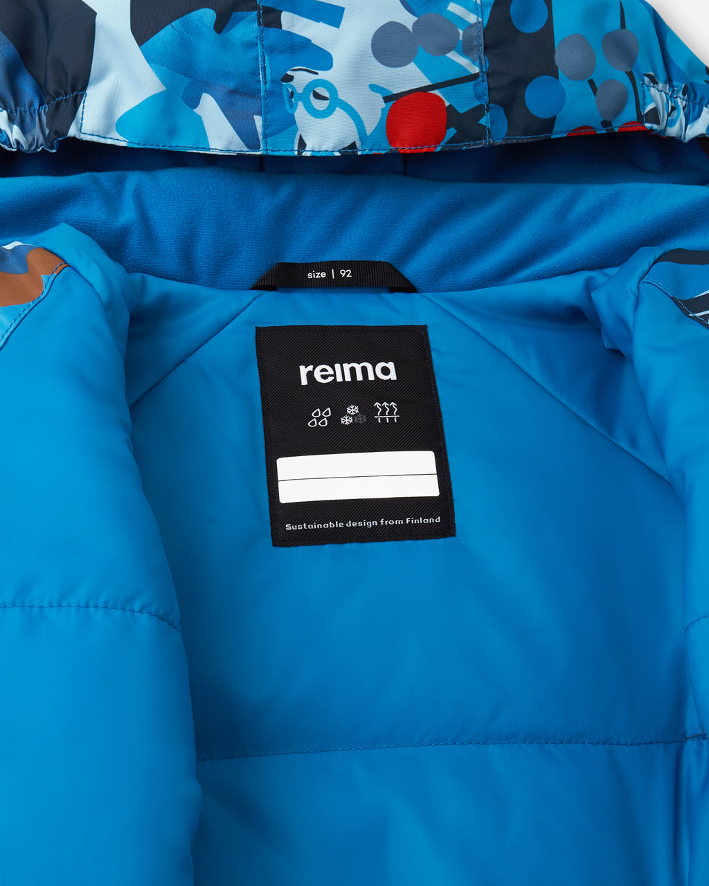 Reimatec Puhuri 5100116B-6593 Bright Blue vinterdress