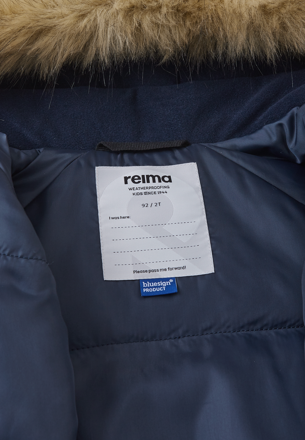 Reimatec Lappi 5100129C-6983 Navy vinterdress