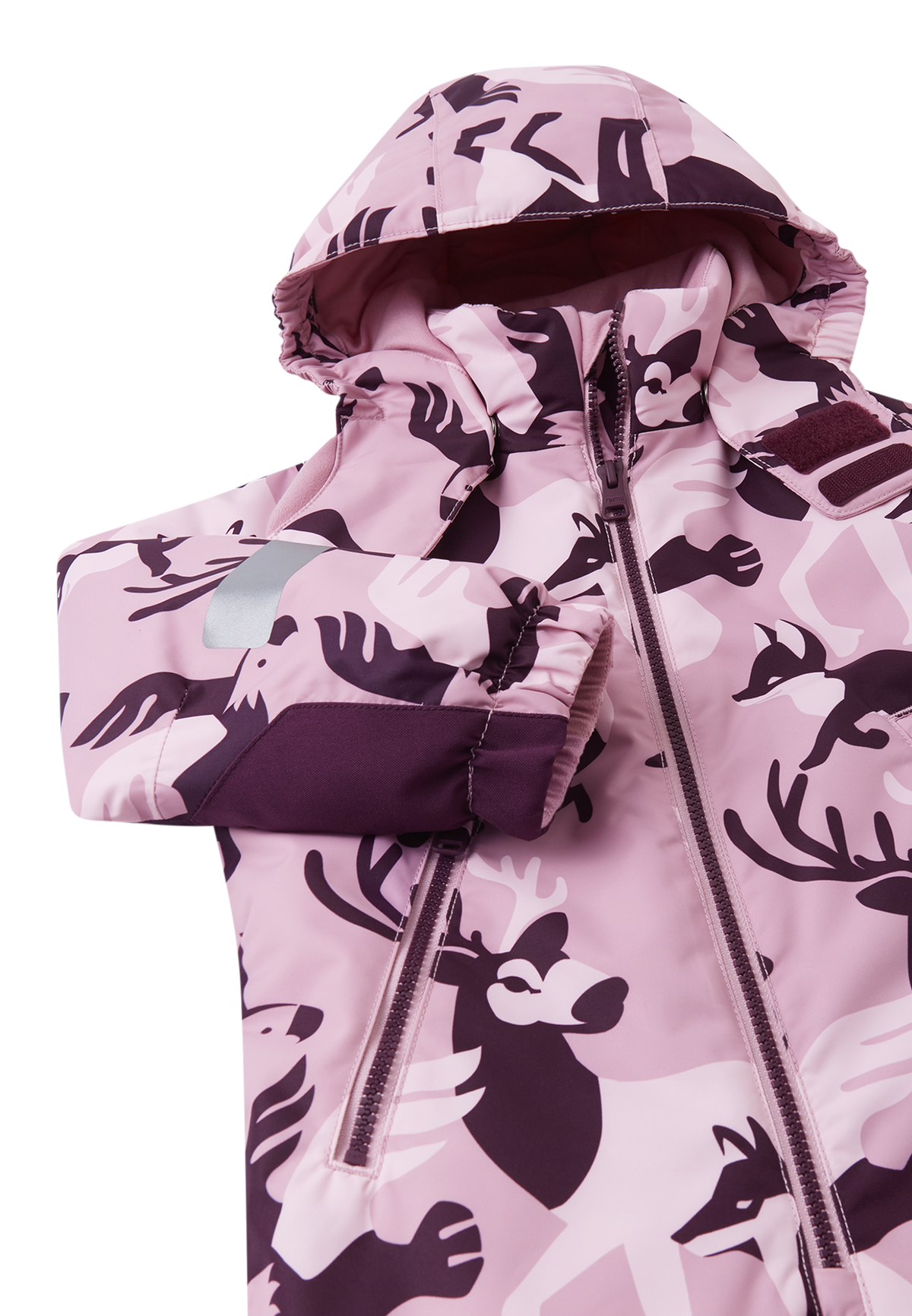 Reimatec Kurikka 5100131B-4504 Grey Pink vinterdress