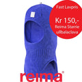 Reima Starrie 518315-6590 Mid Blue ullbalaclava