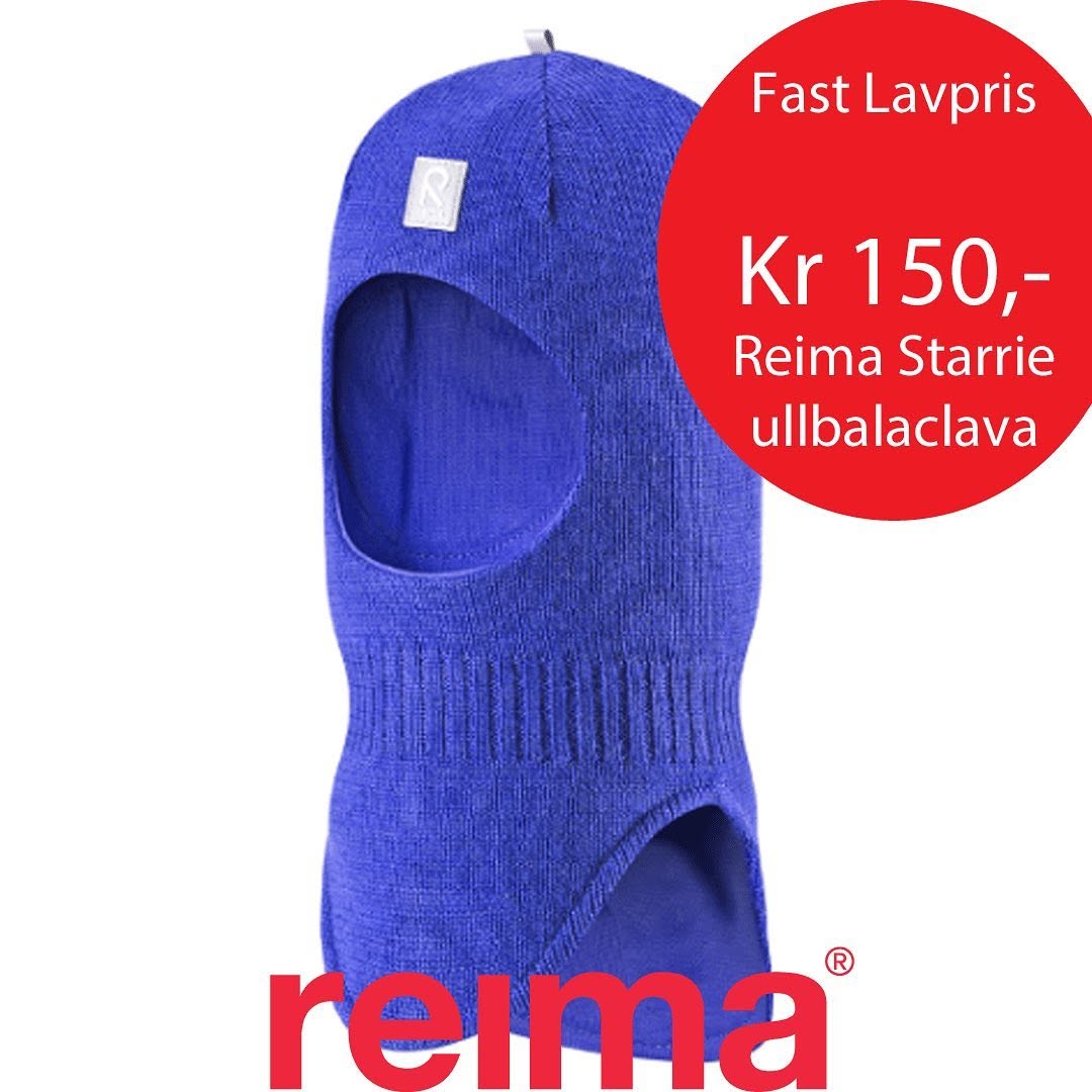 Reima Starrie 518315-6590 Mid Blue ullbalaclava