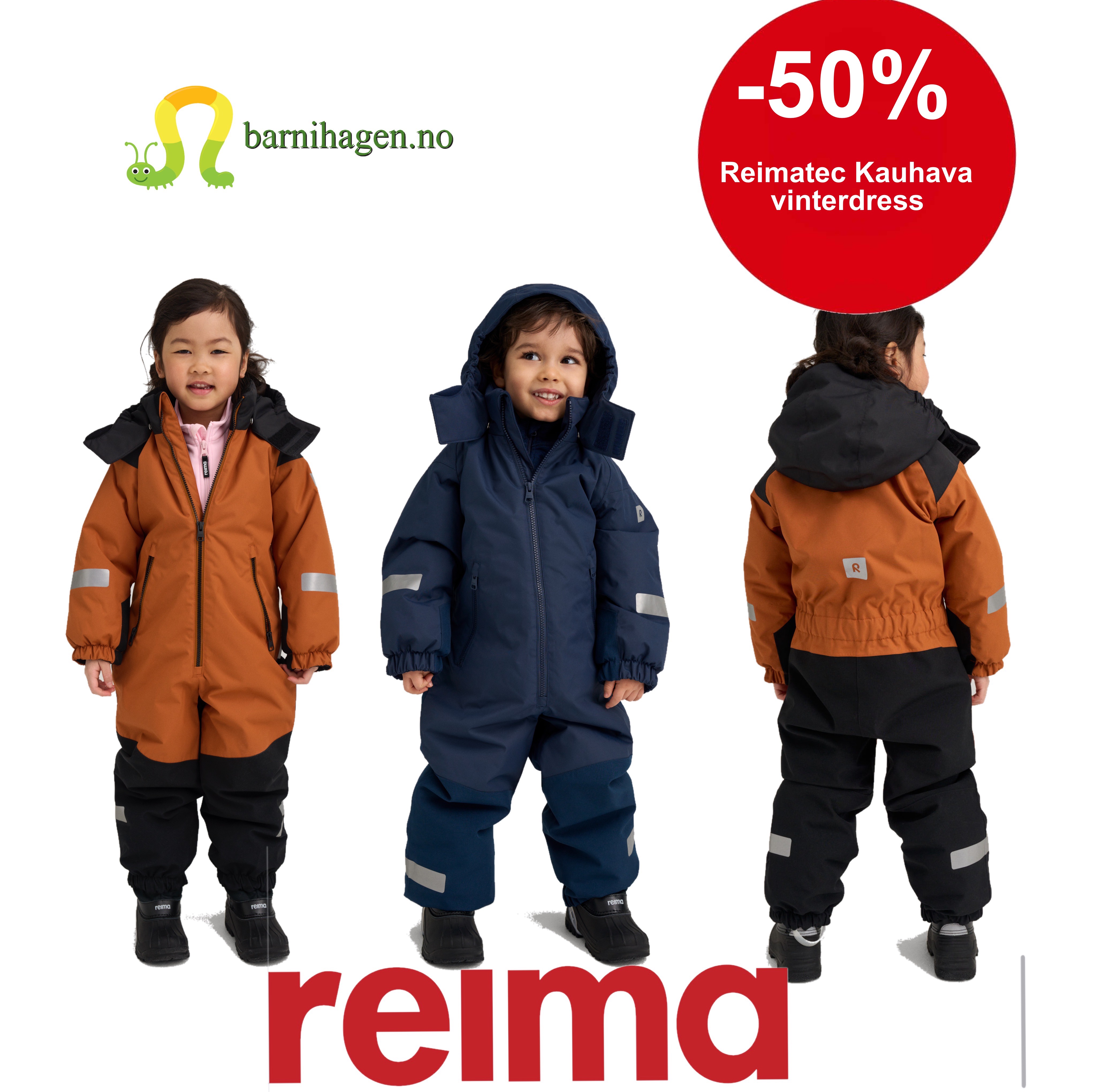 - 50 % Reimatec Kauhava vinterdress